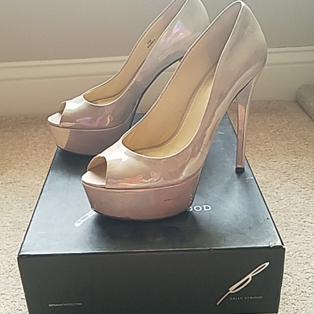 Brian Atwood pearl platform pumps - Picture 2 of 5